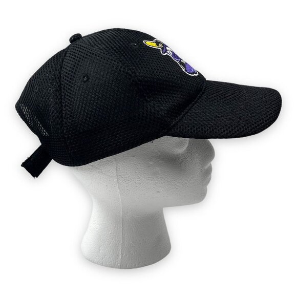 Louisville Bats Hat Cap Black Mesh Adjustable MILB Logo - Picture 2 of 5